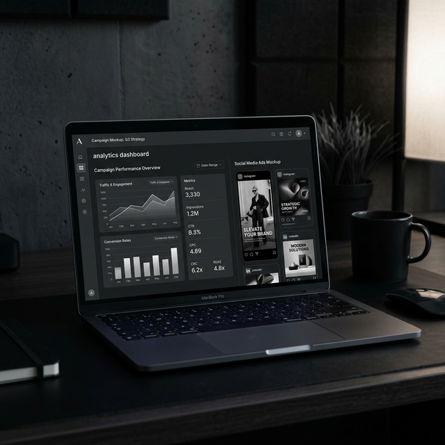Digital marketing campaign showcase
